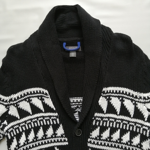 Kenneth Cole Reaction Black Cardigan Small - Picture 4 of 9
